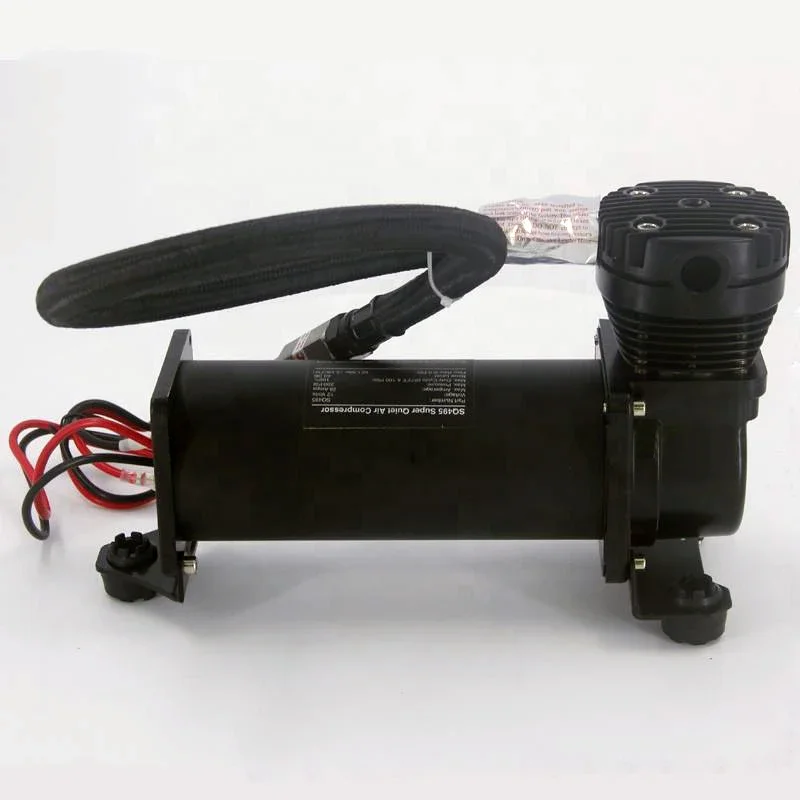 Multipurpose High Quality Black Noise Reduction Silent Pump 12 Volt SQ495 Air Compressor Air Pump