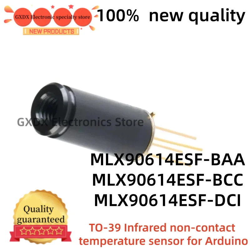 1-5piezas nuevo MLX90614ESF-DCI MLX90614 MLX90614ESF-BAA MLX90614ESF-BCC Infrared Non-contact Temperature Sensor For Arduino