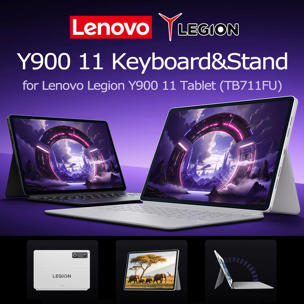 Lenovo Legion Y900 11 Magnetic Keyboard Combo Stand Detachable Protective Cover for Lenovo Y900 AI 11inch Tablet Shortcut Key