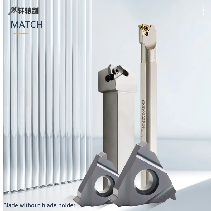 

Cutter Tools Threaded CNC Inserts 11IR/16ER/16IR 11BSPT/14BSPT/19BSPT Internal External thread turning lathe cutting tool