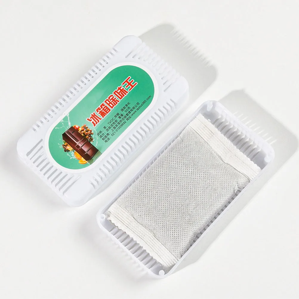 

5Pcs Refrigerator Deodorizer Activated Carbon Odor Absorber for Fridge Freezer Closet Bathroom Car Air Purifying Box Freshener