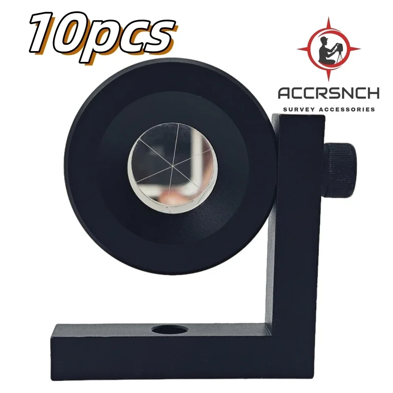 ACCR 10pcs 90 Degree Monitoring Prism GMP104, L Bar Reflector, for Leica Total Station Accessories Topography Land Surveying