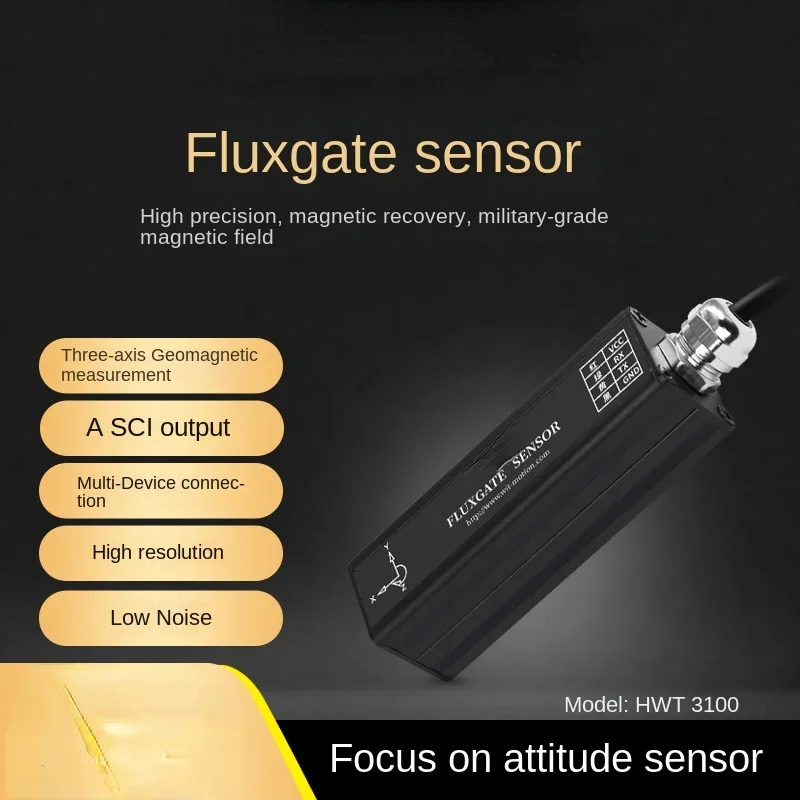 RM3100 three-axis electronic compass geomagnetic sensor PNI magnetometer heading angle fluxgate