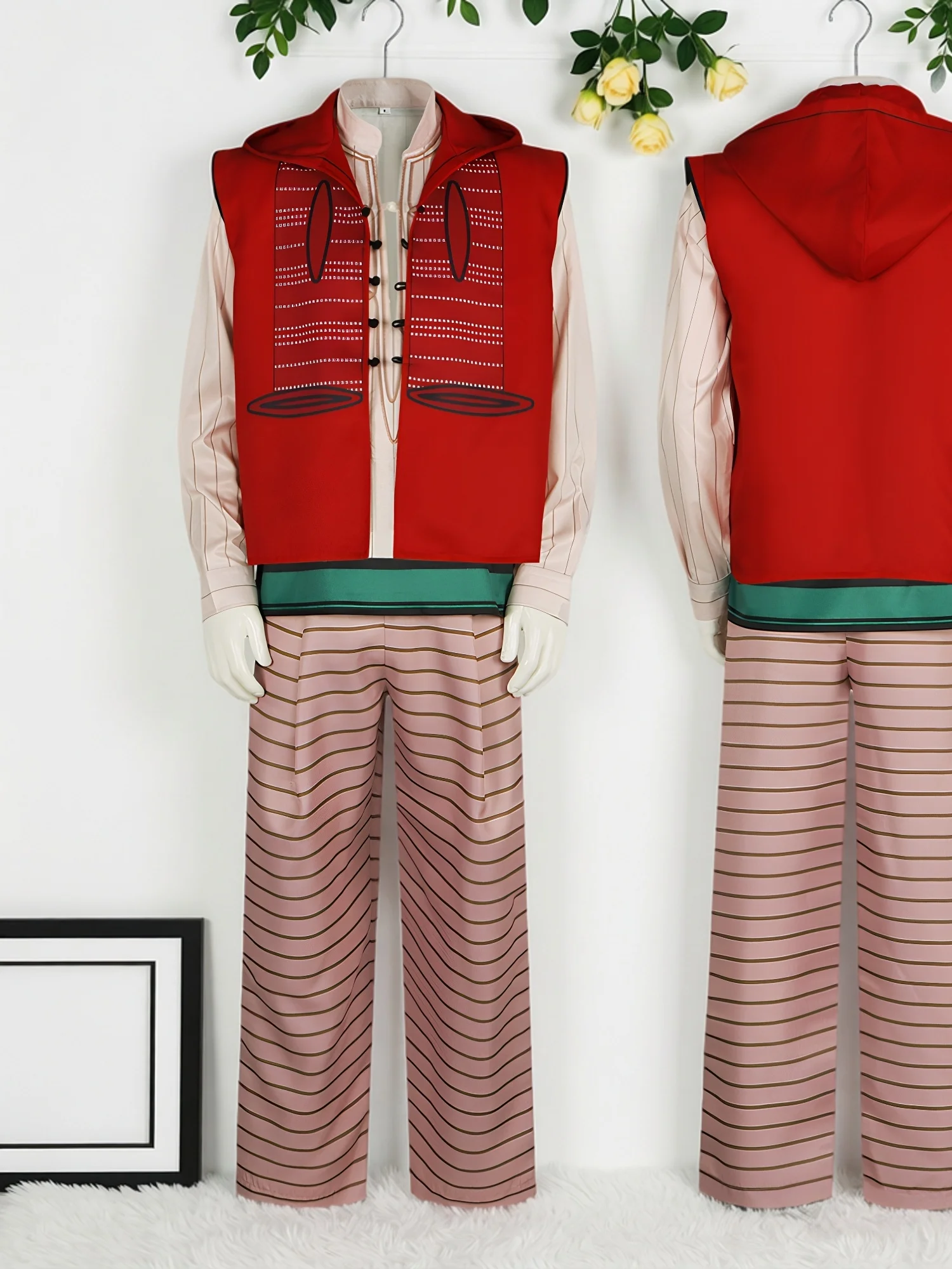 Disfraz de Cosplay de Personaje Real del Príncipe Aladdin, Traje de Juego de Rol para Halloween, Fabricante Chino, Moda Femenina de Primavera