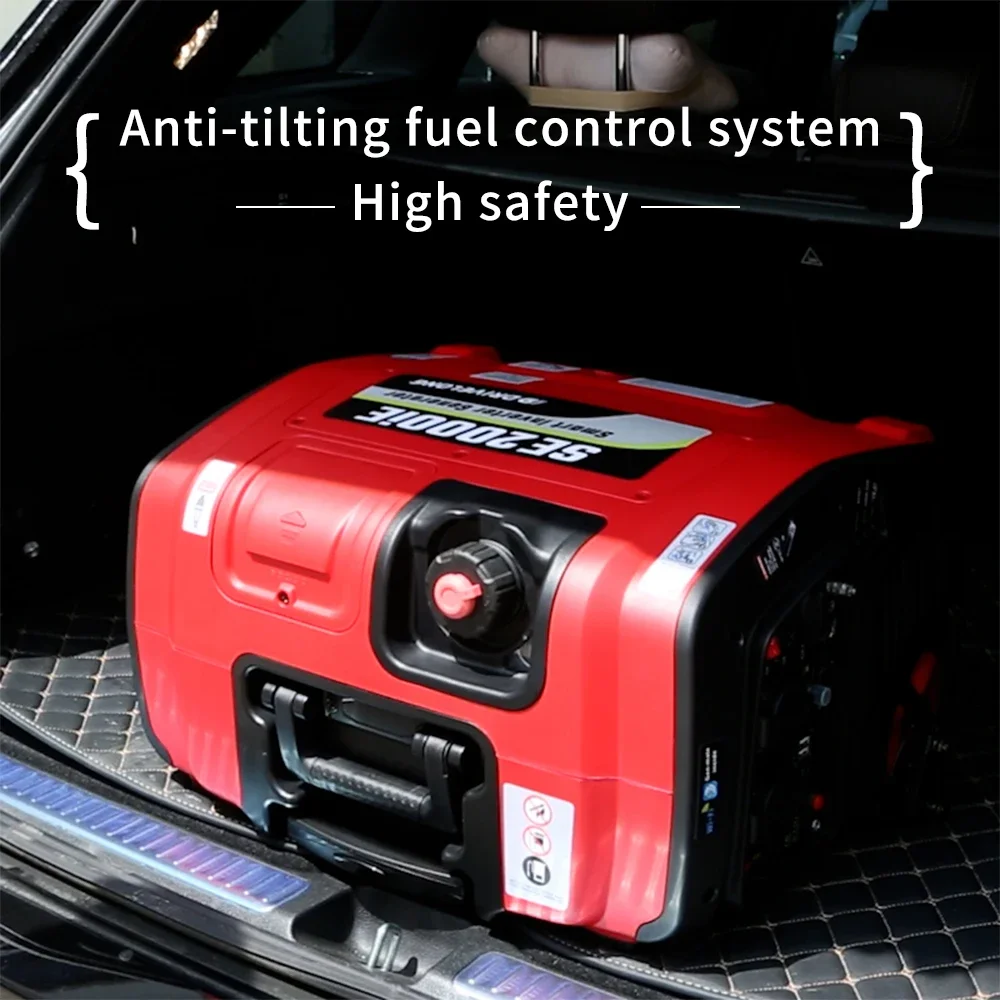 Hot selling 2000W 2KW Portable Silent Inverter Gasoline Generator for Camping Home Use