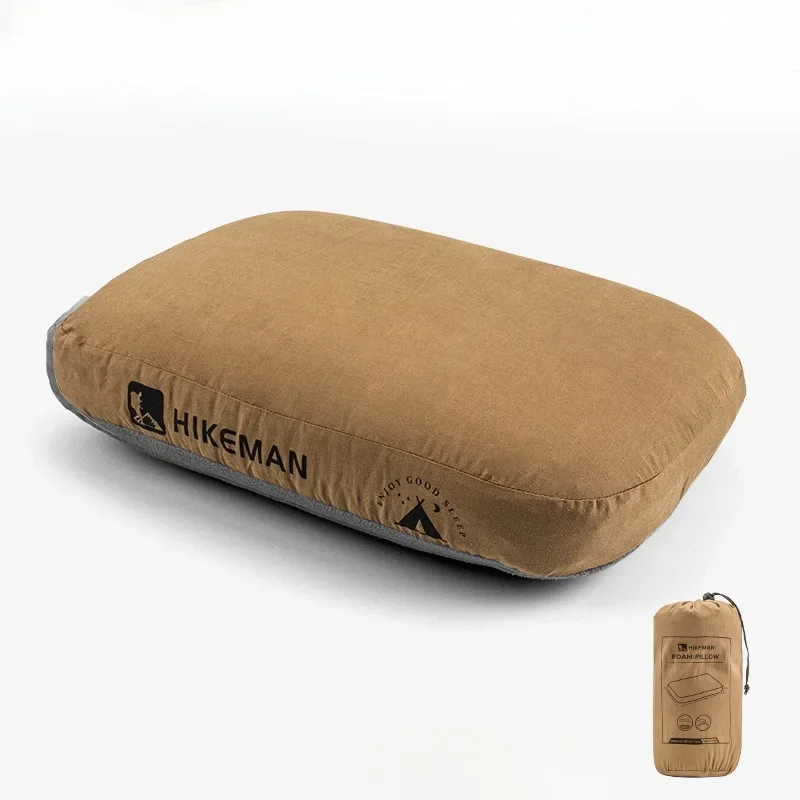 

Outdoor Camping Pillow Memory Cotton Travel Cervical Pillow Portable Lunch Rest Slow Rebound Memory