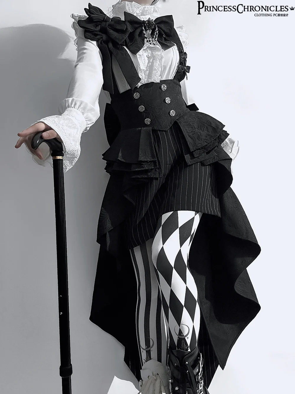 ~Rabbit Theater~Ouji Lolita Blouse and Shorts Set by Princess Chronicles
