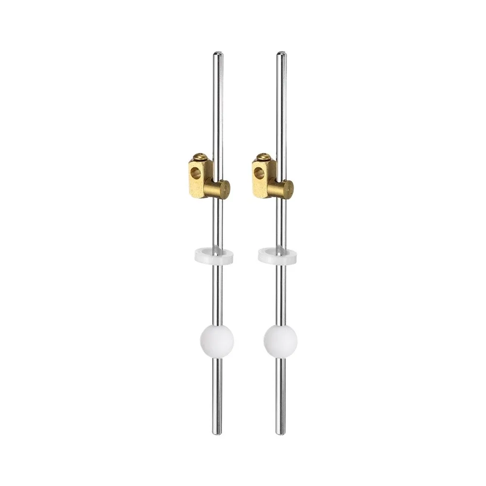Brass and Stainless Steel Sink Drain Extension Rod for Vertical Horizontal Rod Conversion with Adjustable Threaded Connector