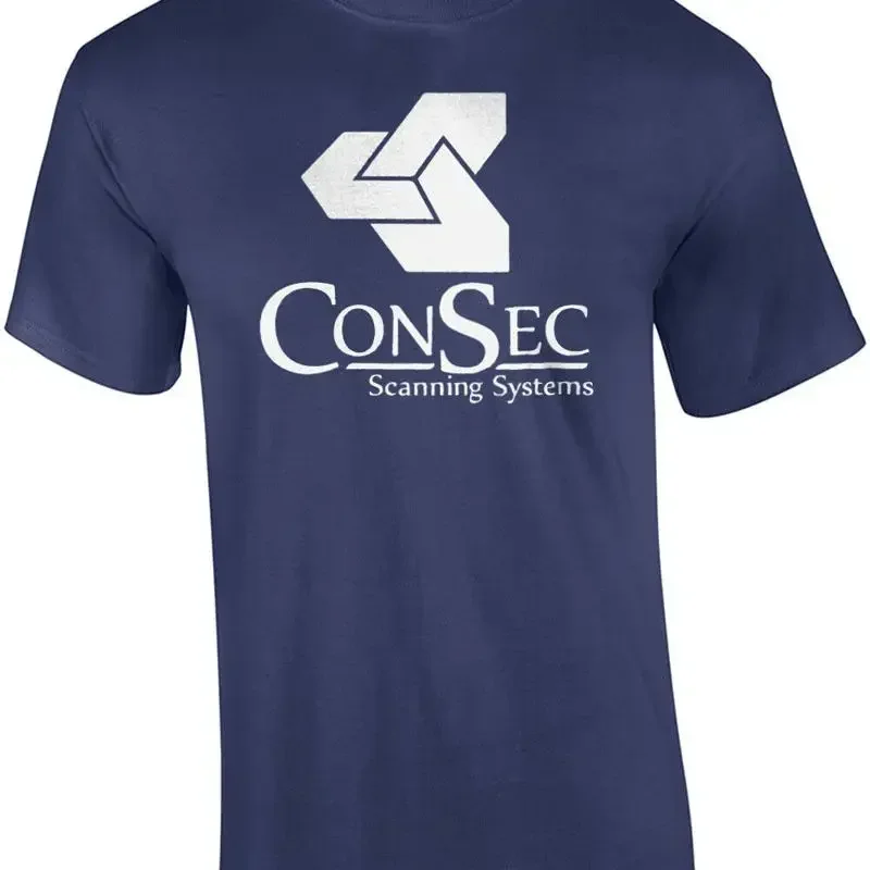 ConSec Scanning Systems Scanners Movie 80's T Shirt