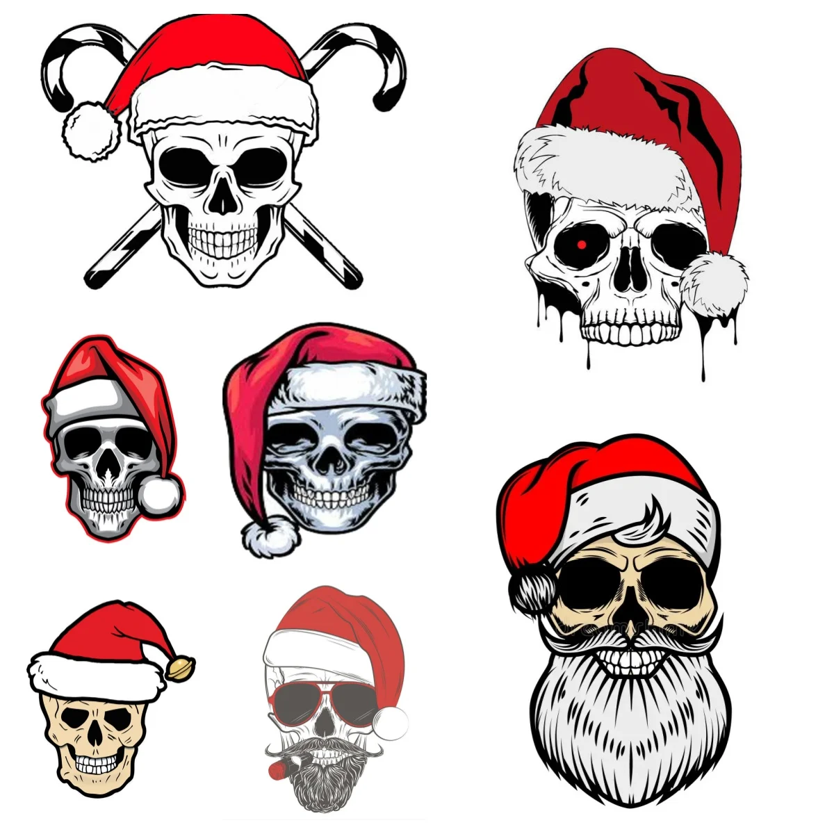 

Self-adhesive Sticker Angry Skull Car Sticker Vinyl DecalCar Sticker Waterproof Auto Decors on Bumper Rear Window Laptop