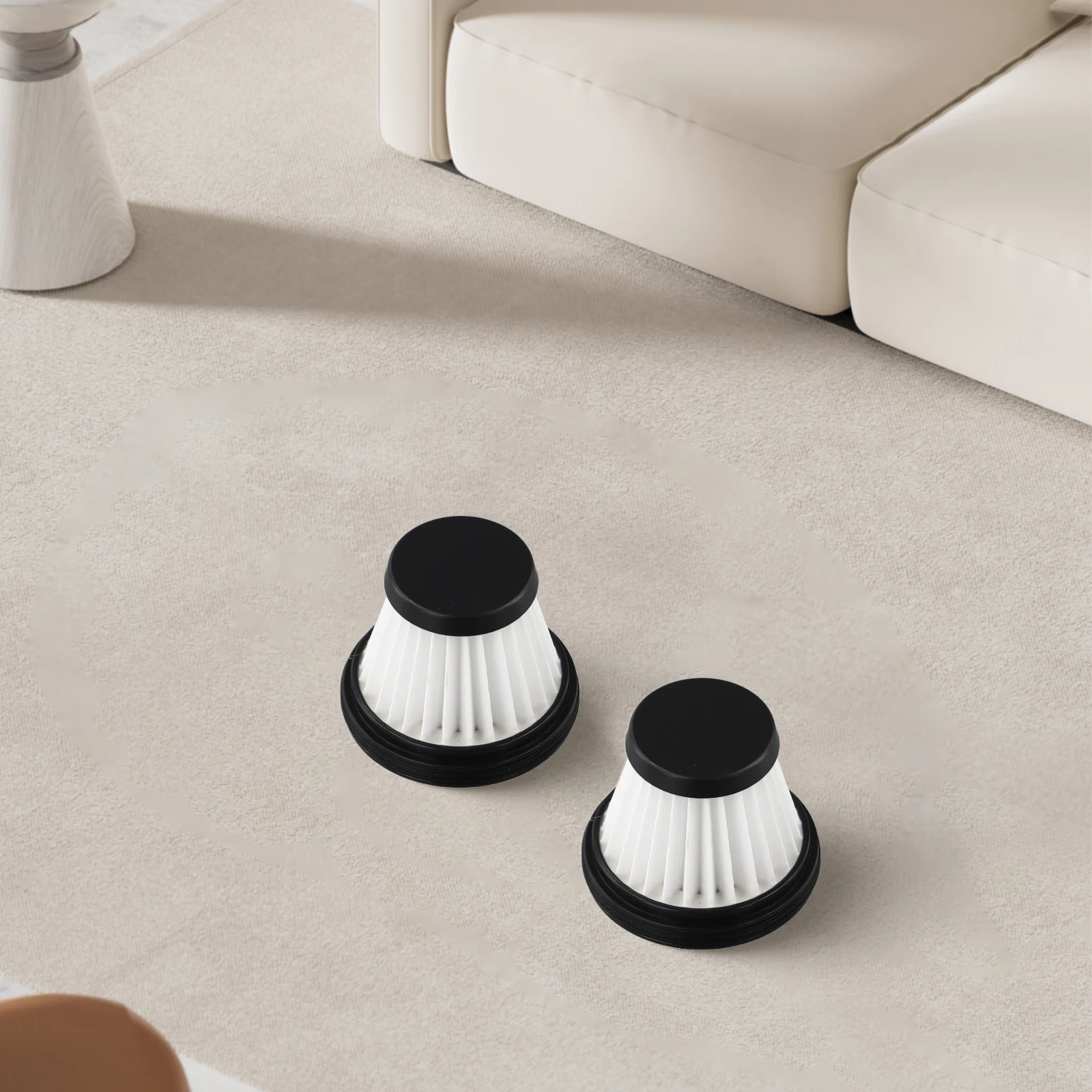 A3 Lite 용 Baseus 용 2pc 교체 필터 휴대용 진공 청소기 예비 부품 액세서리 Home Appliance Aspiradoras Para