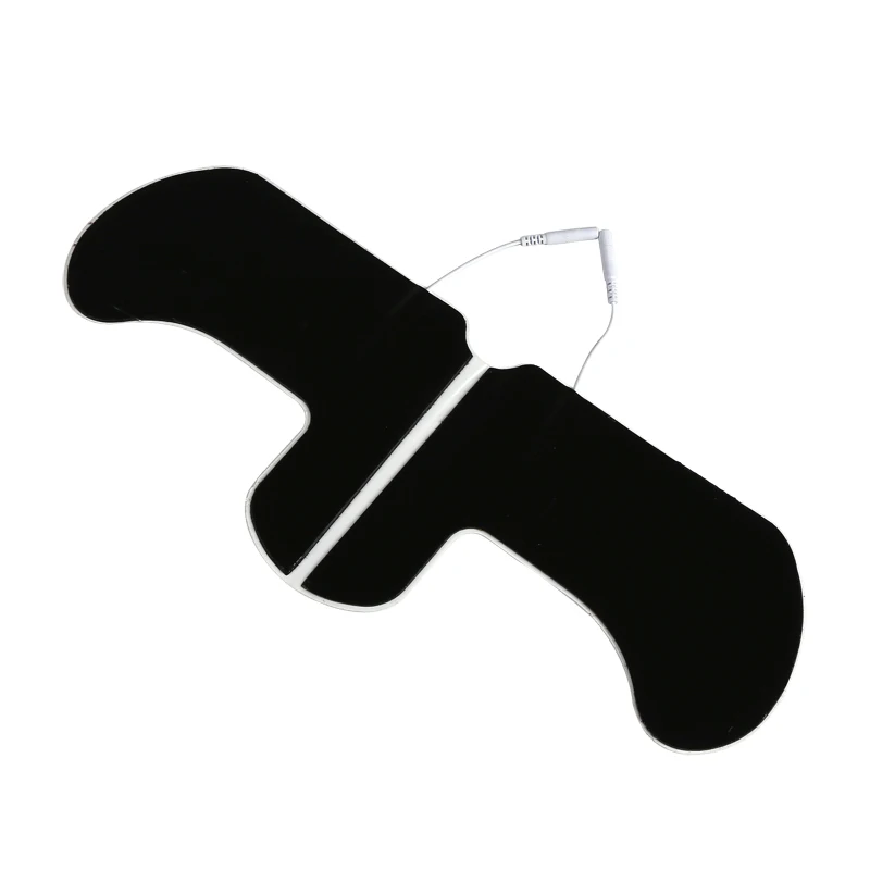 Elektroda Gel Silikon Stimulator Otot Saraf EMS, Plester Non-Woven Perekat Sendiri, Akupunktur Fisioterapi TENS