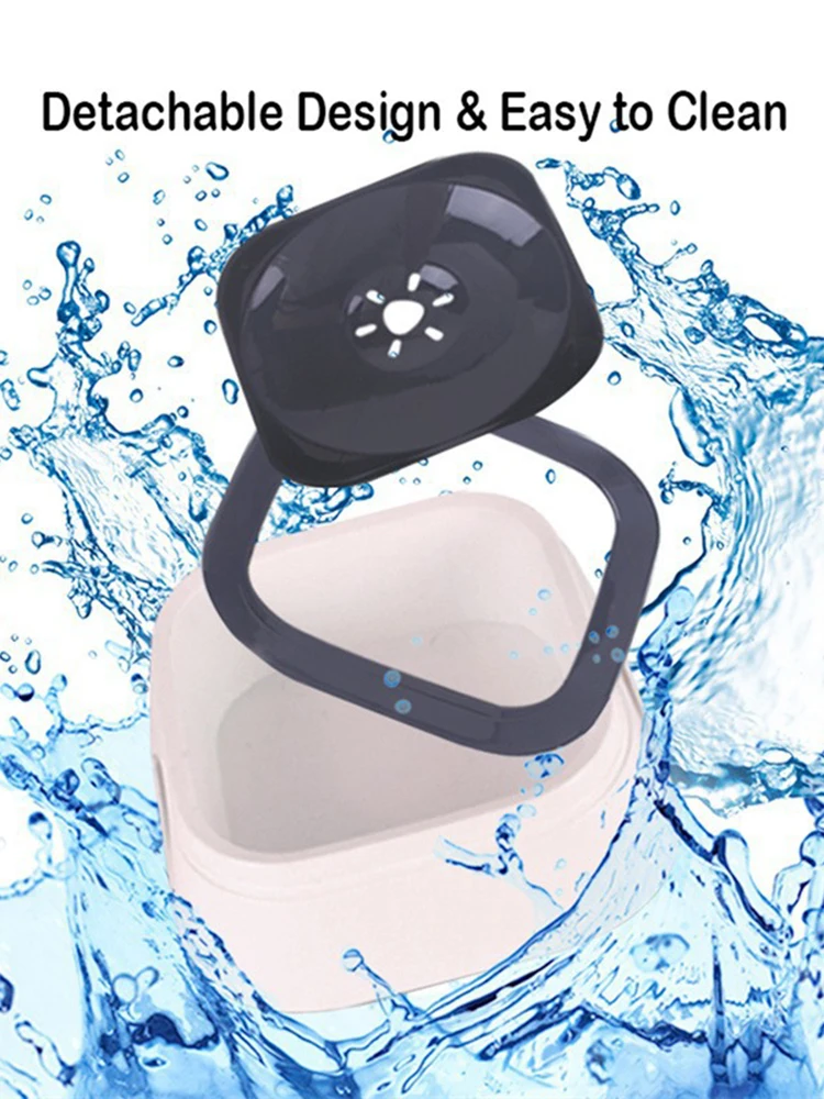 Schwimmendes Wasserbecken für Haustiere im Freien, Wassernapf, im Auto montierte Schüssel, spritzwassergeschützter und auslaufsicherer Wasserspender für Hunde und Katzen – Detail 6