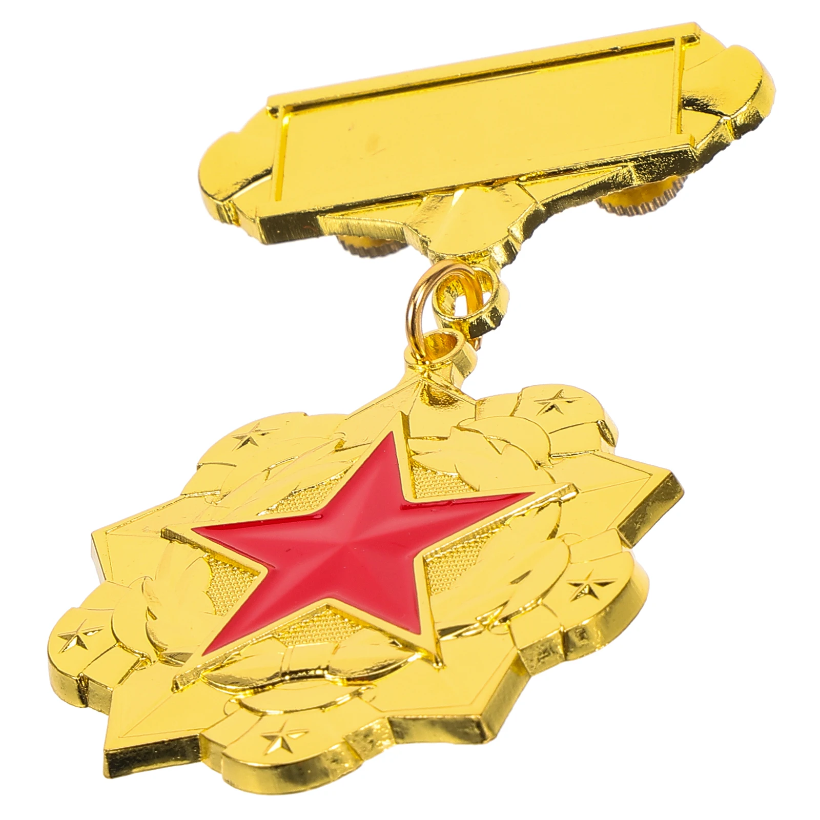 Veteran Medal Kids Award Medals Alloy Cloth Brooches Memorial Party Favors Badge Prizes Custom Costume Stage Show Halloween