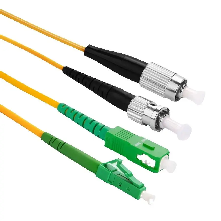 APC To UPC Fiber FC LC SC ST Jumper Optical Fiber Patch Cable Cord Single Mode 9/125 652D Cable Power Cable 1M3M 10M 20m 30m 50m