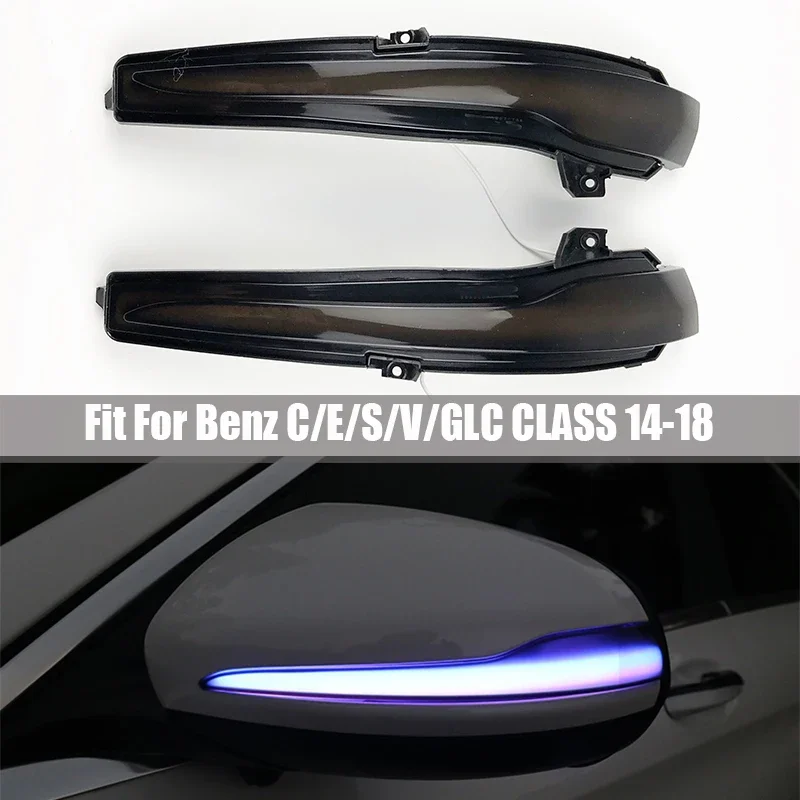 

Blue Led Dynamic Turn Signal lamp For Mercedes Benz C Class W205 E W213 S W222 W217 V W447 Blinker Side Mirror Indicator Light