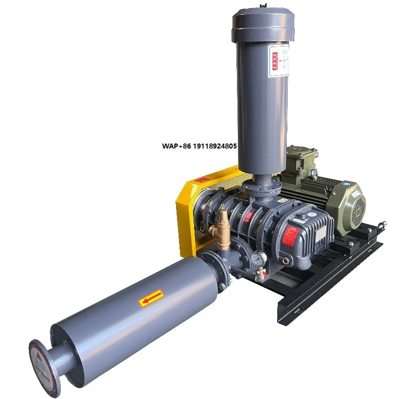 

22KW 220V/440V Hot Selling Longtie Roots Blower Vacuum Pump Suction and Material Extraction Roots Vacuum