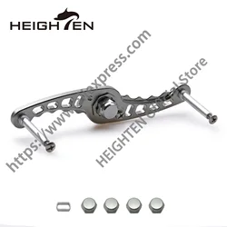 HEIGHTEN Reel Handle Aviation Aluminum 95mm 110mm for Shimano Daiwa Baitcasting Reel