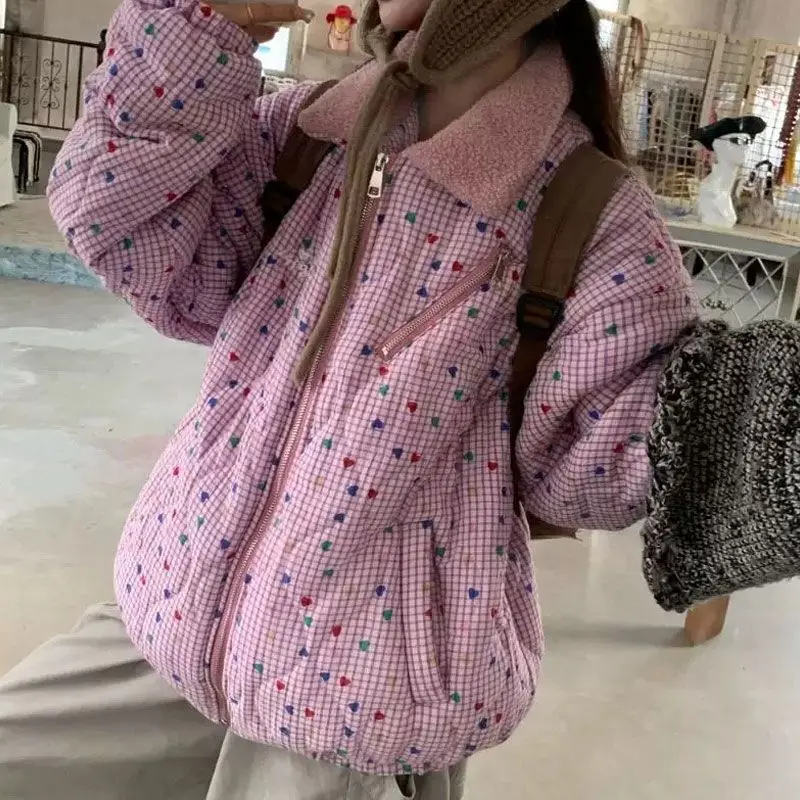 

Fall Winter Clothes Parkas Overcoat Chic Tops Harajuku Gothic Vintage Sweet Casual Japanese Ropa Outerwear Jacket Women