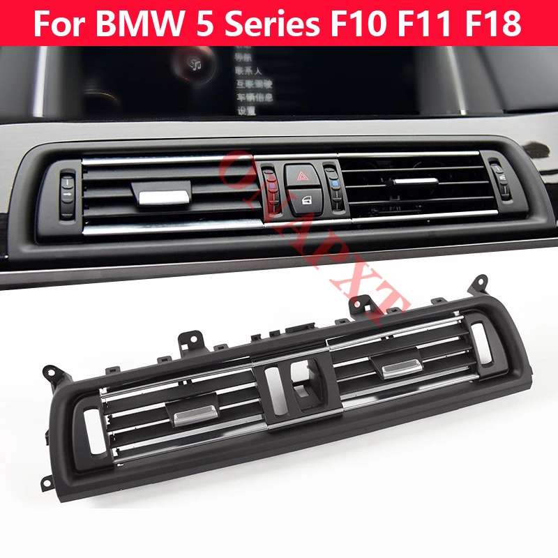 LHD Tylna/lewa/prawa/centralna kratka klimatyzacji Panel wylotu wentylacji AC Do BMW serii 5 F10 F11 F18 520i 523i 525i 528i 535i