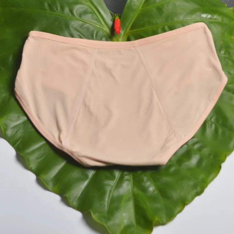 Panties for Menstruation Women Plus Size Leak-proof Waterproof High Waist Sanitary Briefs Bikini Underwear Pink Lingerie L-8XL