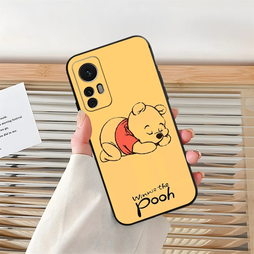 حافظة هاتف Winnie the Pooh ، غلاف لـ Xiaomi 13 ، 12 ، 11T Lite Ultra ، Redmi Note 13 ، 12 ، 10 Pro ، POCO F4 ، F5 ، X5 Pro