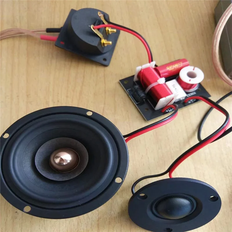 موثوقان-2 قطعة مكبر صوت كروس مكبر صوت مقسم التردد لوحة ثلاثة أضعاف باس مرشحات كروس الصوت موزع التردد-ABDQ