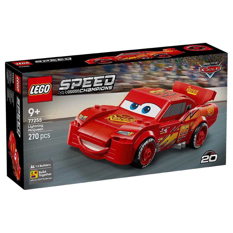

Lego Speed 77255 Lightning Mcqueen Boys and Girls Kidsren's Gift Educational Building Block Toys