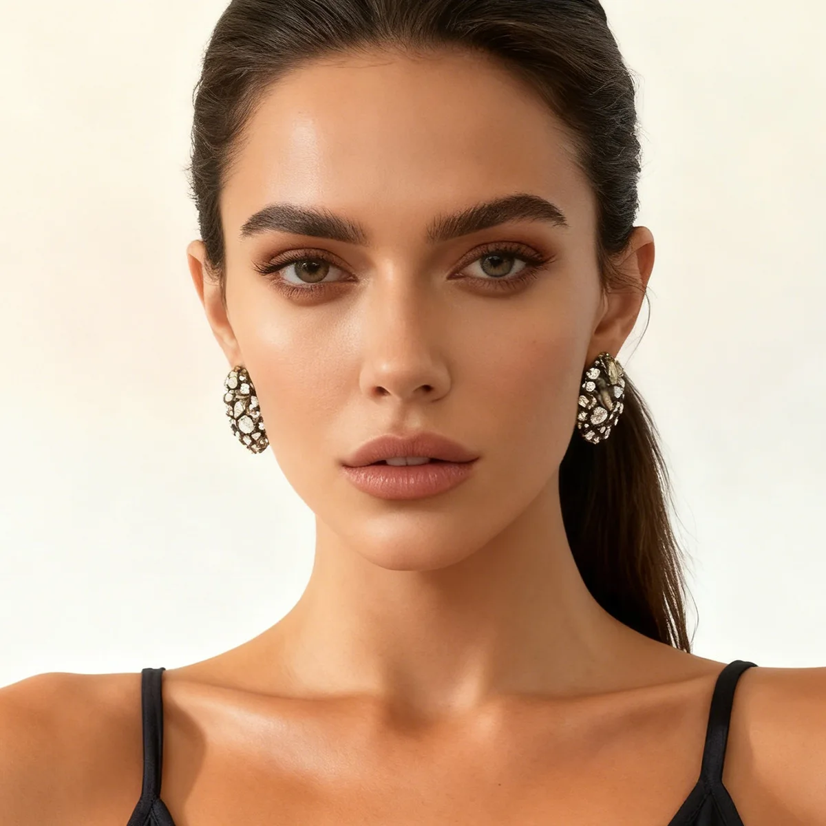 ZAA خمر مجوهرات فاخرة حجر الراين هندسية قطرة وأقراط 2026 العصرية امرأة اكسسوارات السحر فتاة عطلة هدايا الحفلات #2