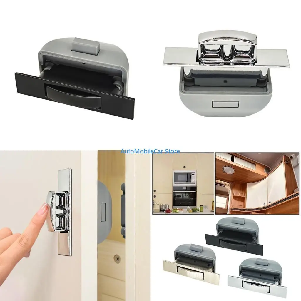 

G8TE Compact & Reliable Lock Catch Versatile Zinc Alloy Nylon Lock for Motorhomes Ensure Safety & Security in Travel Space