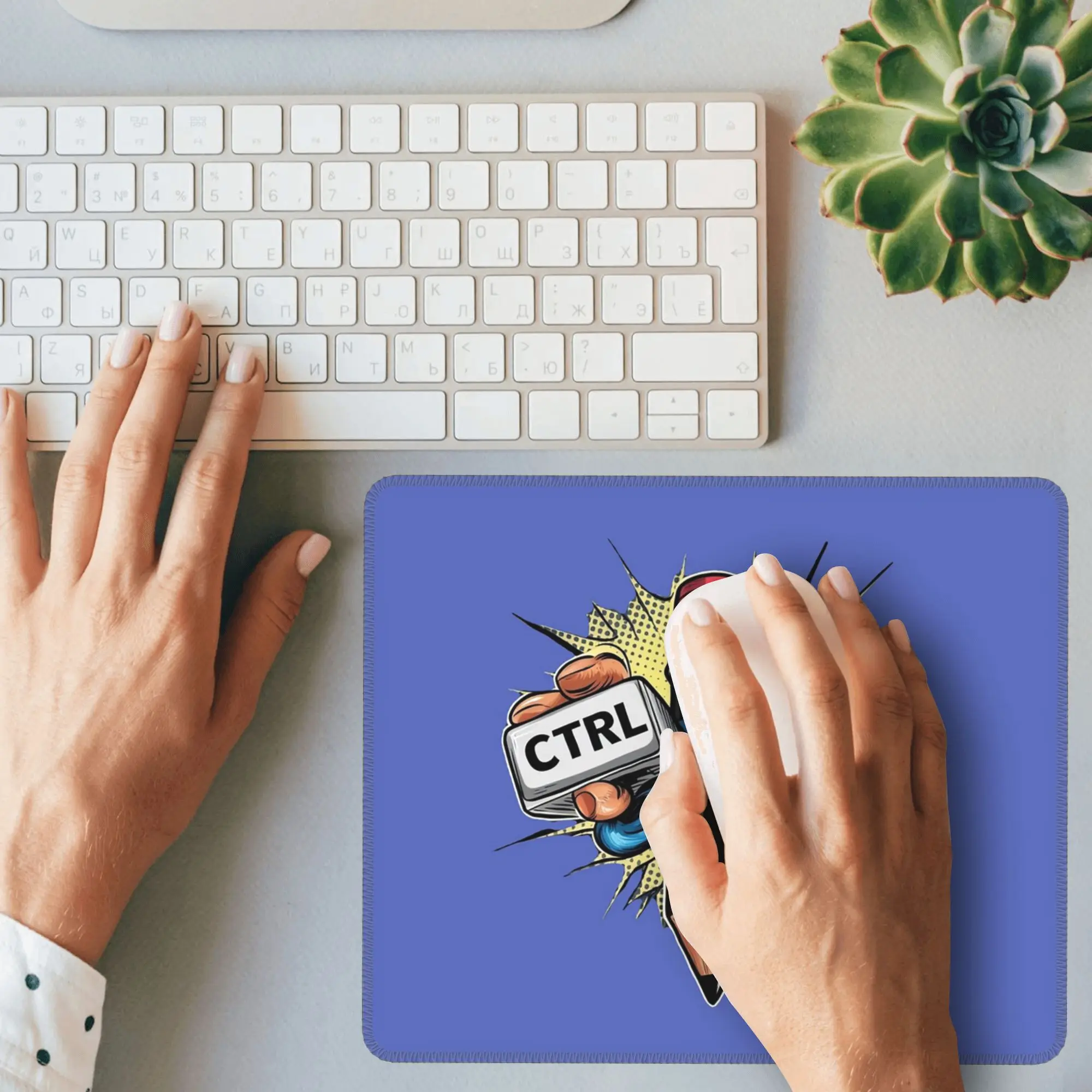 CTRL + Z Moc cofania Podkładka pod mysz Klawiatura komputerowa Podkładka pod mysz Gaming PC Laptop Mata na biurko Akcesoria biurowe Maty na stół