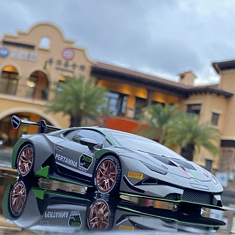 1:32 HURACAN ST EVO modello di auto sportiva in lega pressofuso e veicolo giocattolo giocattolo in metallo modello di auto simulazione collezione di