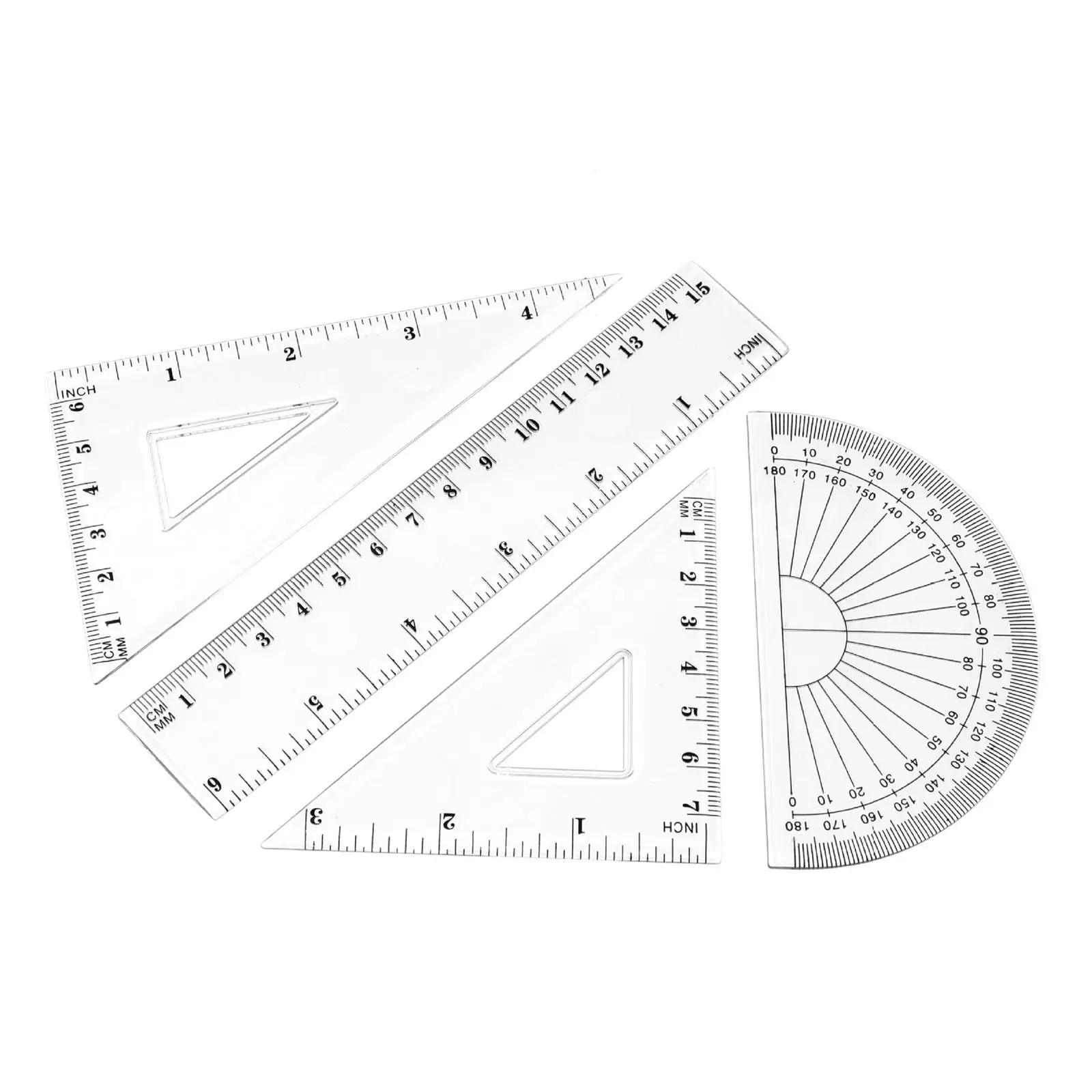 Wiskunde Geometrie Kit Set Linialen Potlood Geometrie Tools Voor Klaslokaal Kantoor Thuis