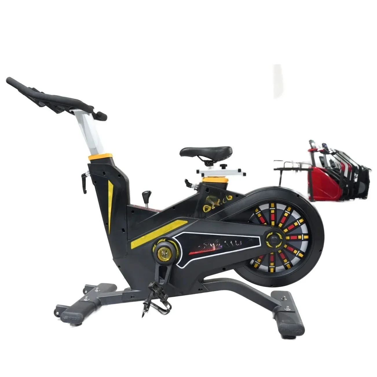 

Chain Exercise Bike Foldable Indoor Fitness Recumbent Magnetic Bike For Home Use For Gym And Workout