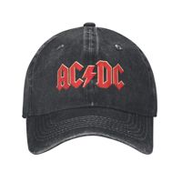 Classic AC Shook Me DC Baseball Cap Men Women Distressed Denim Snapback Hat  Outdoor Summer Gift Hats Cap