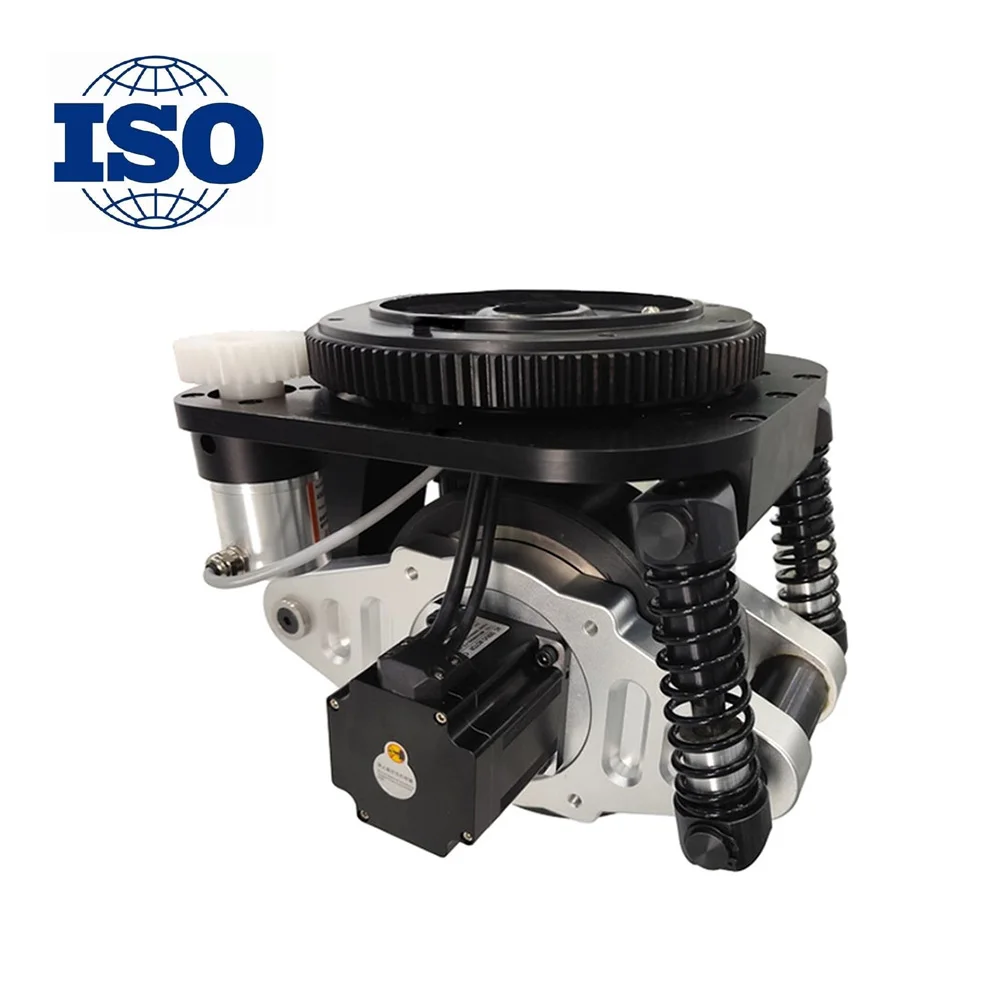 Customized 48V 750W Servo Motor Agv Horizontal Drive Wheel With Steering Function For Warehouse Agv Robot