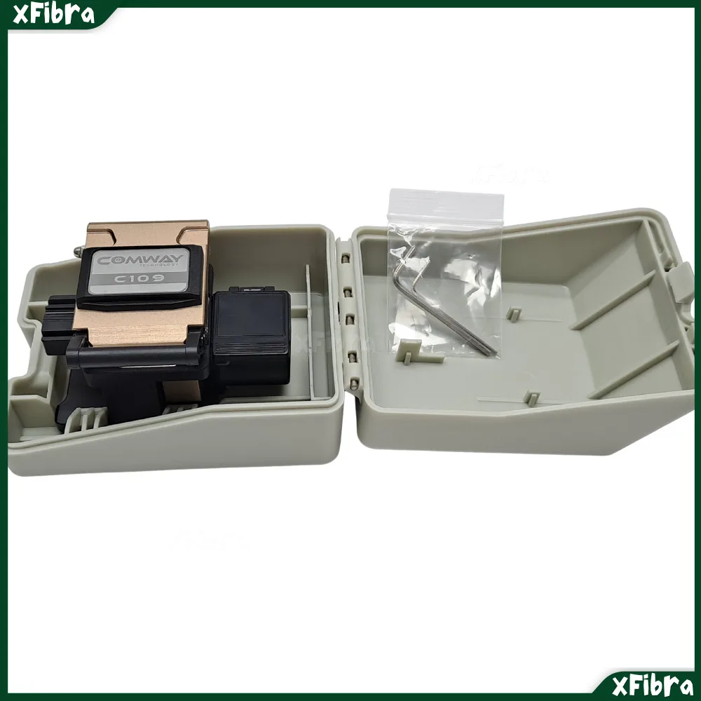 Comway C109 آلة الانصهار البصري قطع سكين الألياف الساطور C-109 FTTH كابل القاطع #6