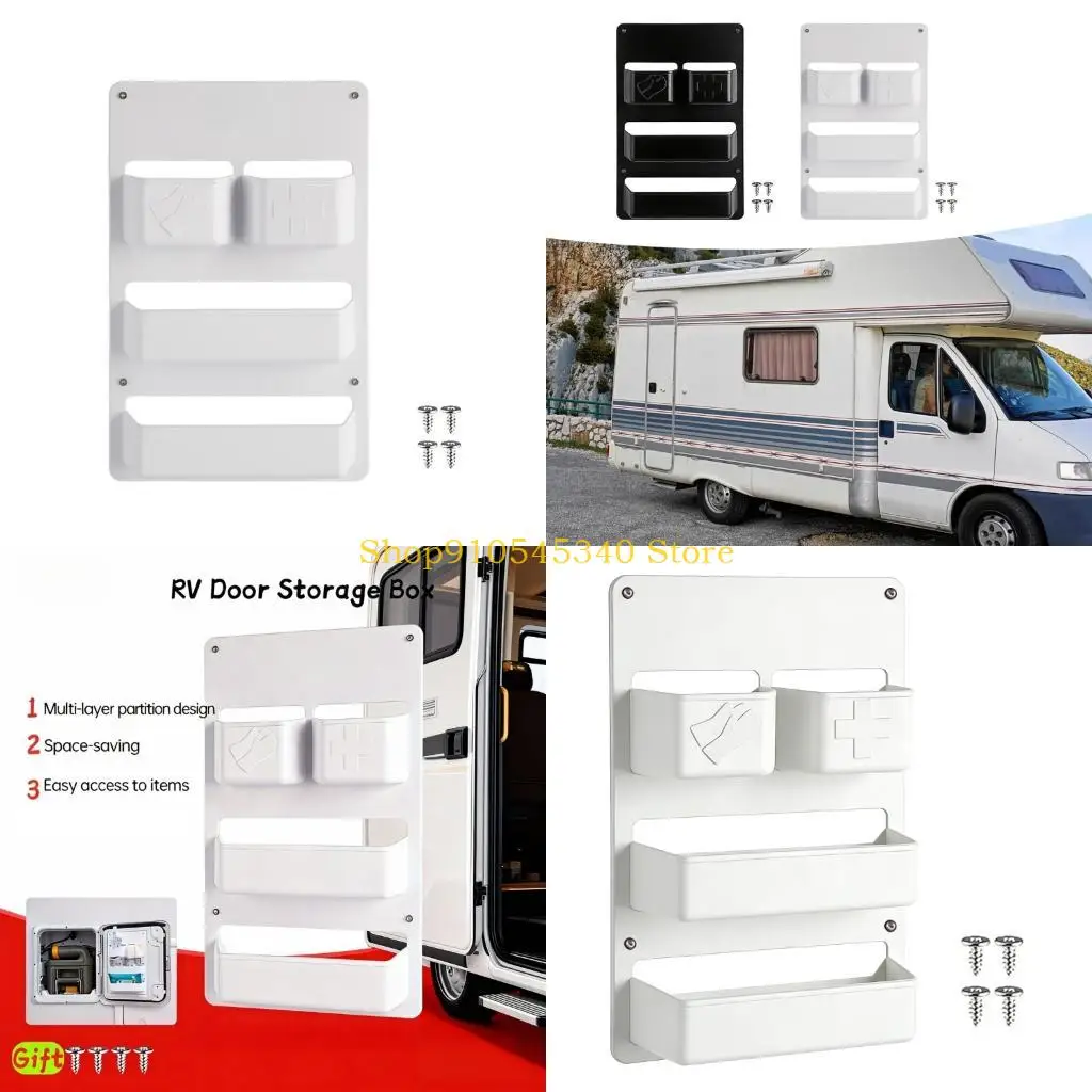

U2JA Door For RVs Campers Multiple Layer Partition Space Saving Storage Box