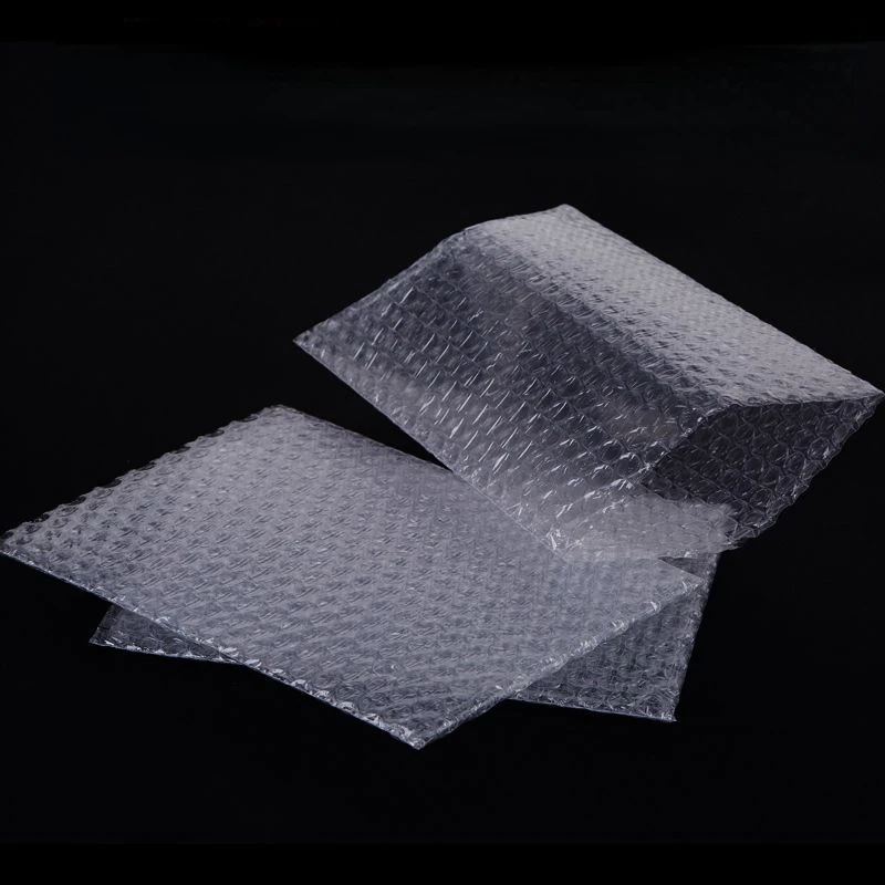 50 Pieces Transparent Thickened Bubble Bag Packaging Anti Vibration Films Foam Cutting Pad Strip Waterproof Envelopes Packing