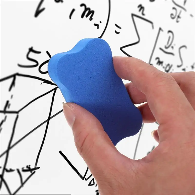 24 Pcs Dry Erase Erasers Whiteboard Erasers EVA Felt Cloth Erasers Bone-shaped Whiteboard Erasers