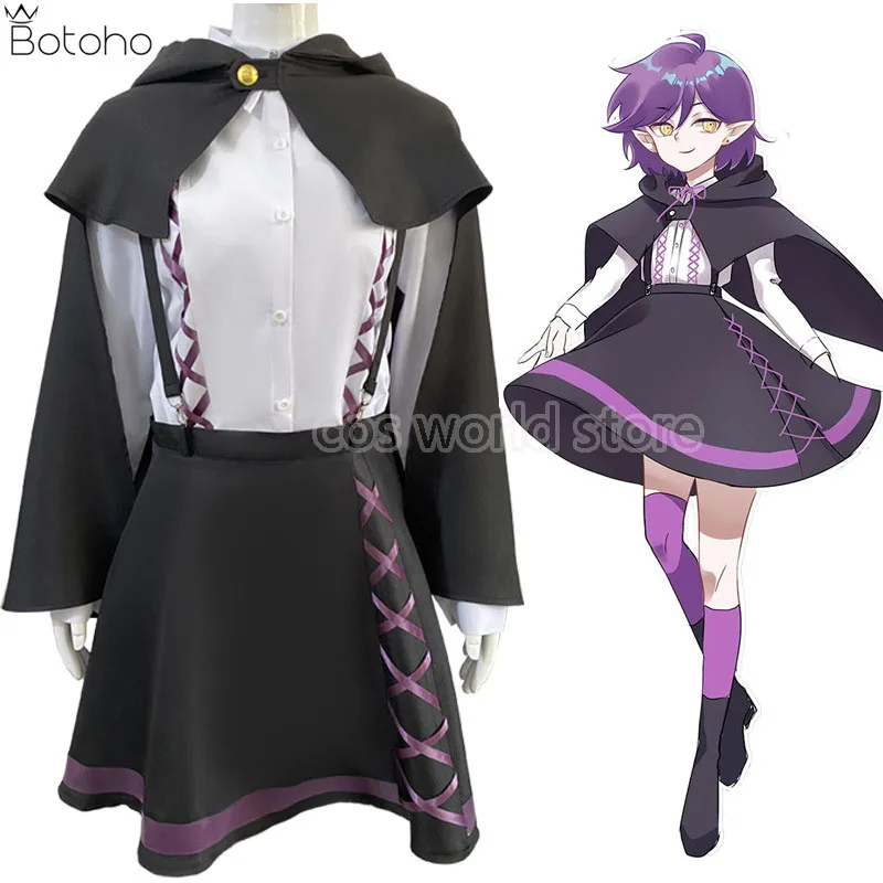 Anime The Owl Cosplay House Amity Blight Costume Women Uniform Full Set Shirt Skirt Hooded Clock Suit Halloween Carnival Clothes