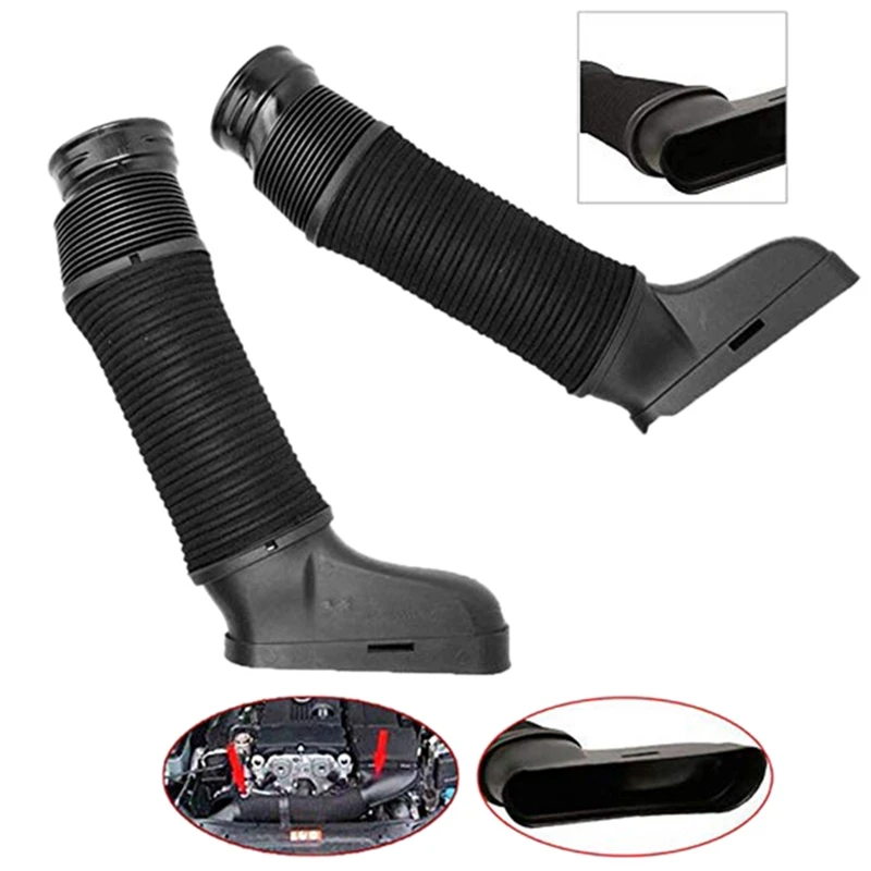 Car Air Intake Hose Double Turbine Duct Hose Tube For Mercedes-Benz GLK350 2010 2011 2012 2720902982 2720902882