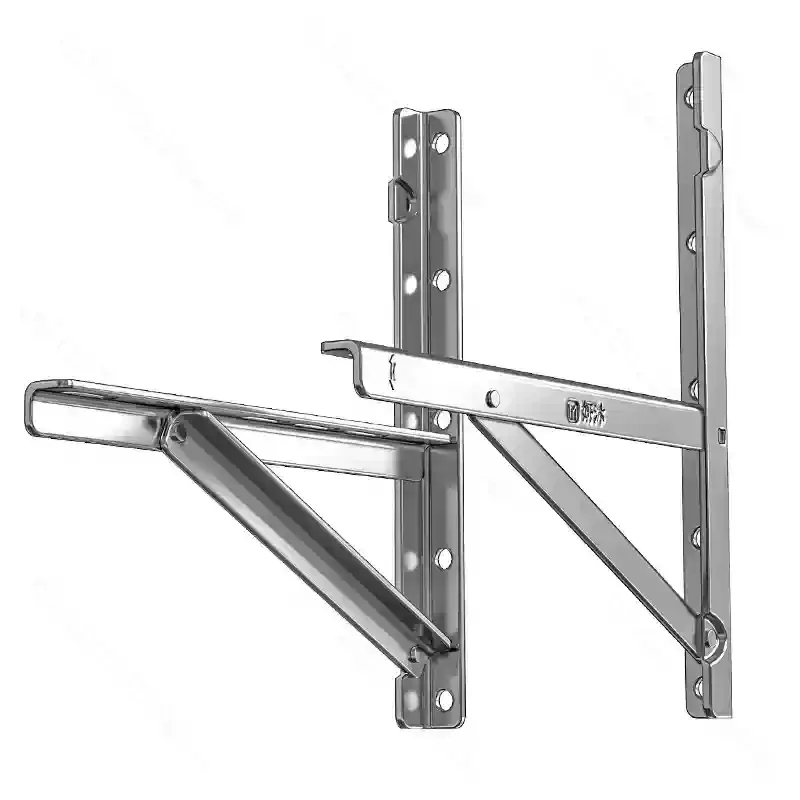 304 Stainless Steel Heavy Duty Outdoor Air Conditioner Mount Bracket Universal Holder Fit 1.5HP 2HP Condenser Units