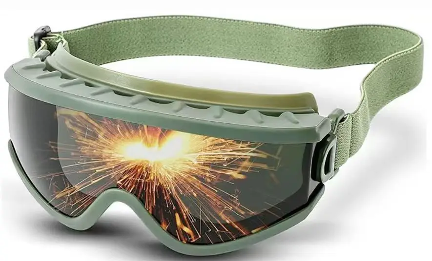 Welding Goggles: Filter Intense Light and Block Heat; Impact-Resistant Goggles for Welding and Grinding