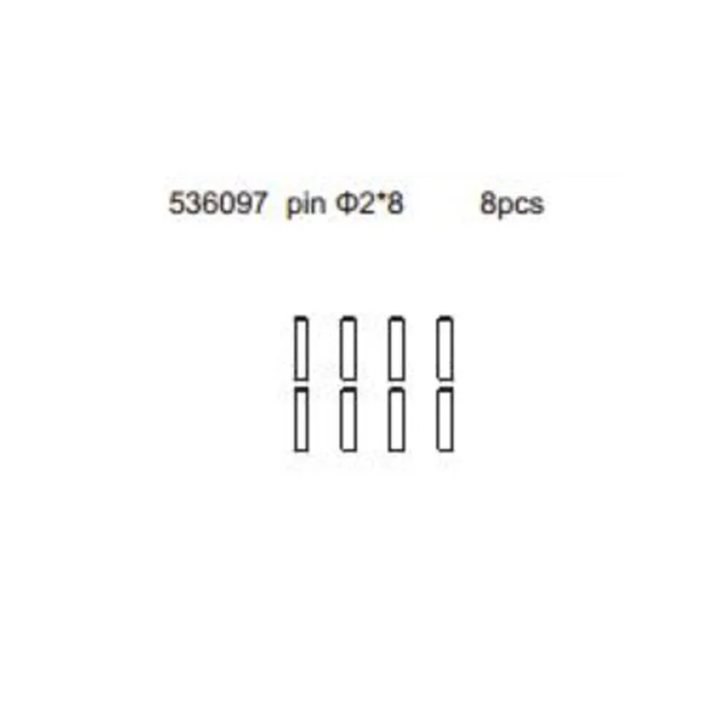 

FSR Sniper 536097 pin Φ2*8 FS Racing