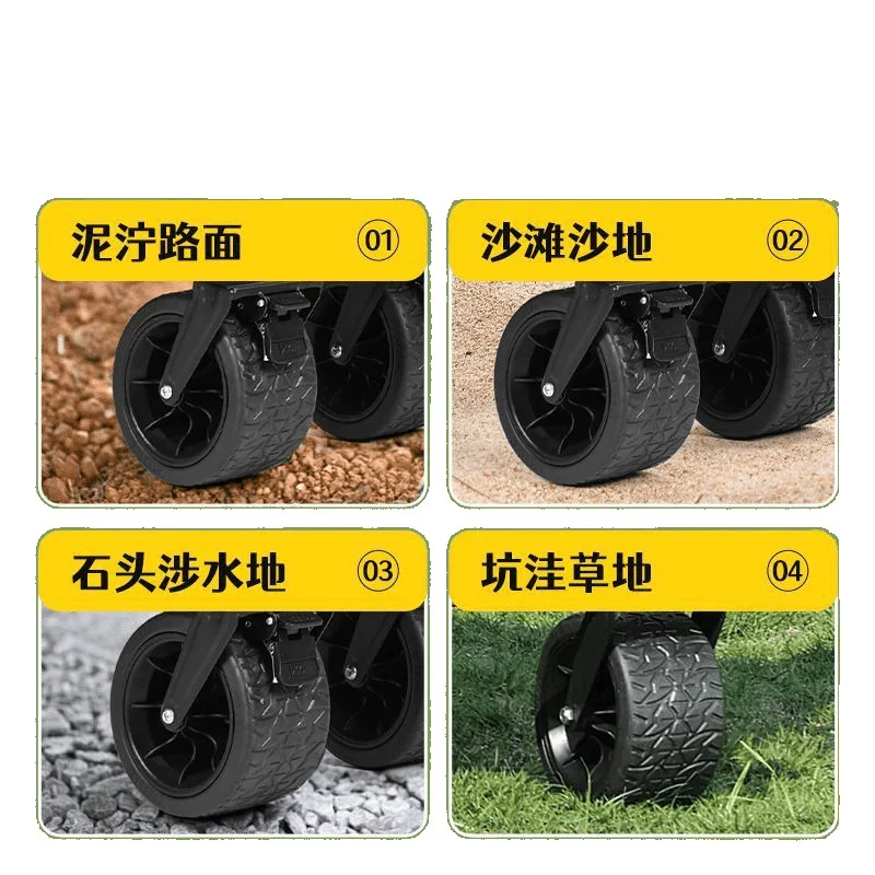 Campervan carrinho dobrável carro de piquenique Express Pet com placa de mesa