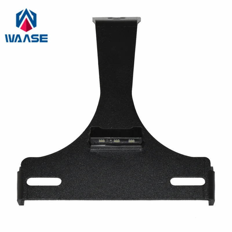 

waase License Number Plate Frame Holder with LED Light Tail Tidy Fender Eliminator For DUCATI 848 EVO 1098 1198 R S