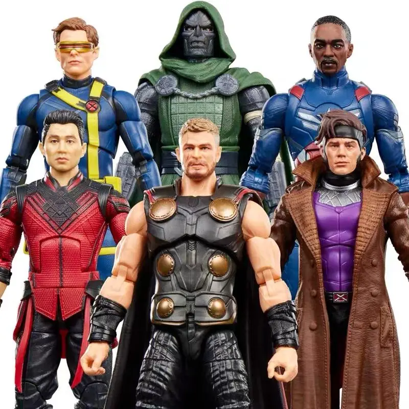 hasbro-marvel-legends-avengers-5-doom-wave-action-figures-doctor-doom-cyclops-gambit-magneto-thor-highly-articulated-doll-toy