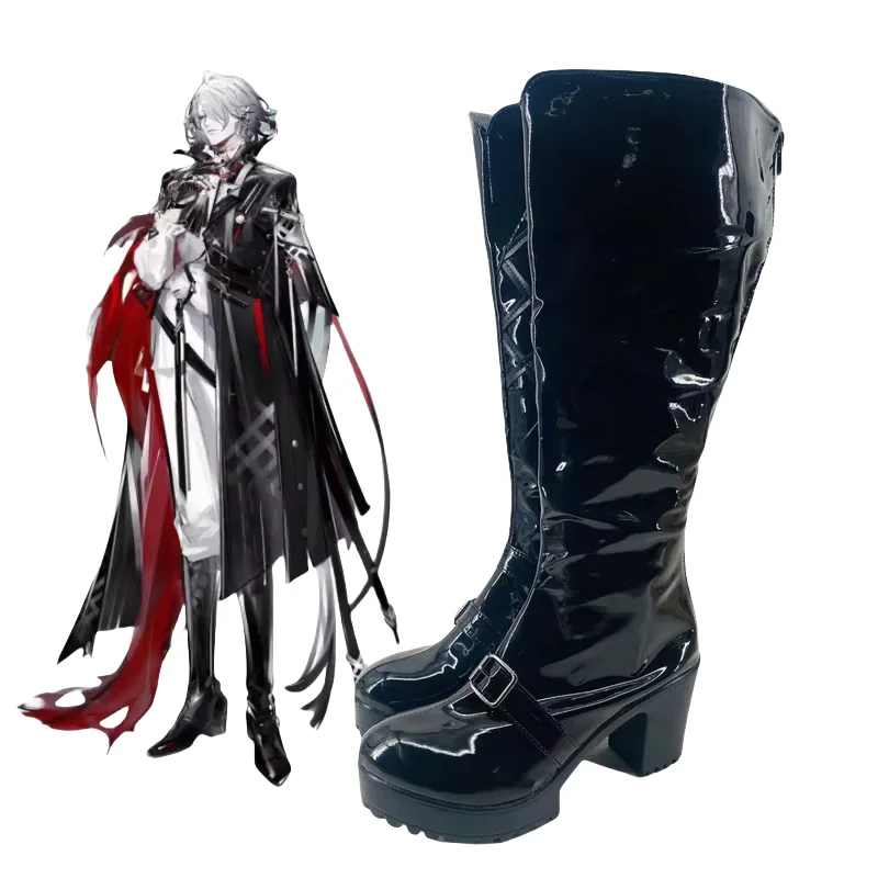 Anime Game Arknights Sanguinarch Cosplay Shoes Sanguinarch Anime Cosplay Shoes