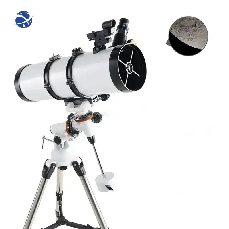 Yun Yi Astronomical Telescope 130EQ Newtonian Reflector Telescopes For Adults Professional Telescope With EQ Mount For Astronomy